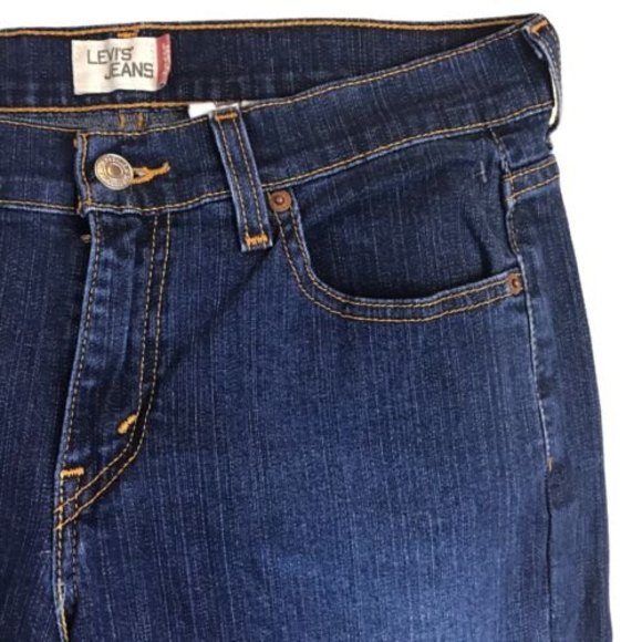 Levis Strauss 515 Womens Boot Cut Jeans Size 6M Stretch Denim Blue 31x32 - Picture 7 of 11